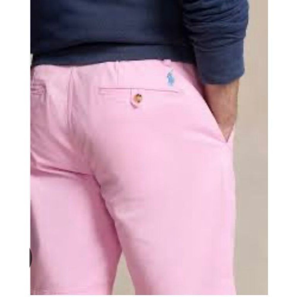 Polo Ralph Lauren pink classic fit shorts - 9” inseam - 50